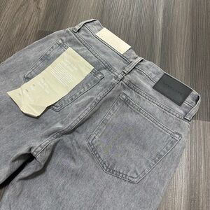 Everlane The 90’s Cheeky Jean Womens Size 24 Crop Gray Button Fly Organic Cotton